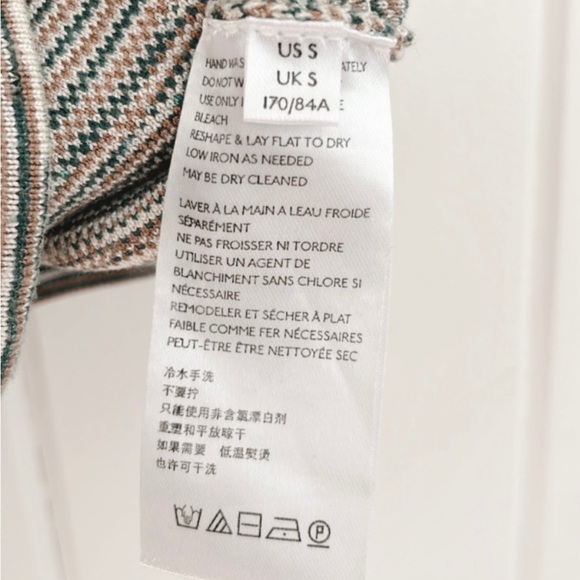 Anthropologie Reed Sweater Corset Top Bralette Cropped Neutral Women Small - Picture 10 of 14